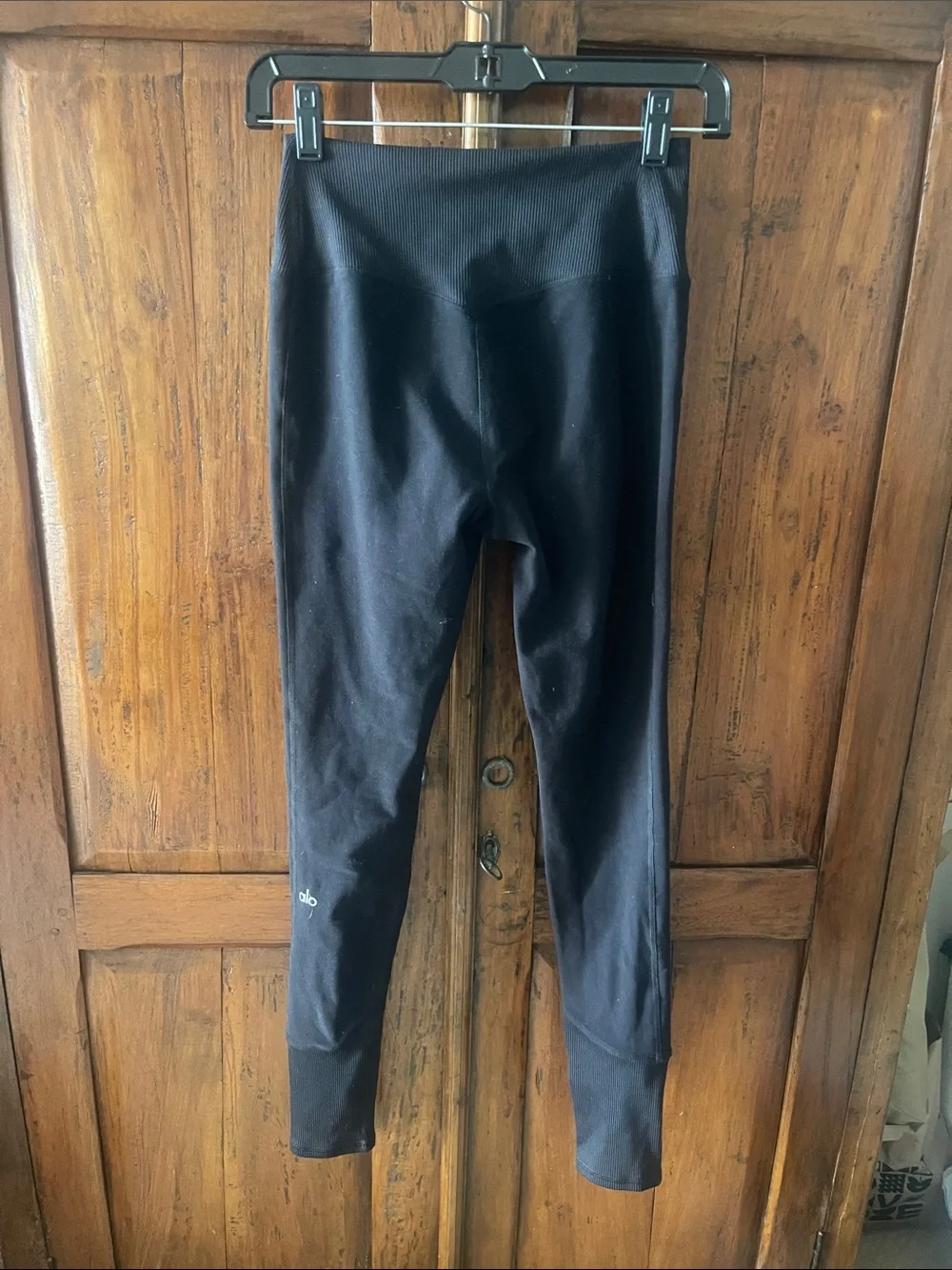 ALO Yoga womens Black Seamless Leggings